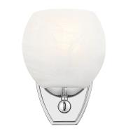 One Light Wall Sconce by Z-Lite - Colette Collection, Chrome Finish - 1963-1S-CH