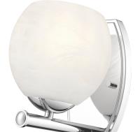 One Light Wall Sconce by Z-Lite - Colette Collection, Chrome Finish - 1963-1S-CH