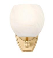 One Light Wall Sconce by Z-Lite - Colette Collection, Modern Gold Finish - 1963-1S-MGLD