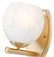 One Light Wall Sconce by Z-Lite - Colette Collection, Modern Gold Finish - 1963-1S-MGLD