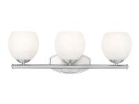 Three Light Vanity by Z-Lite - Colette Collection, Brushed Nickel Finish - 1963-3V-BN