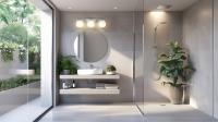 Three Light Vanity by Z-Lite - Colette Collection, Brushed Nickel Finish - 1963-3V-BN