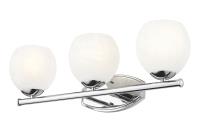 Three Light Vanity by Z-Lite - Colette Collection, Chrome Finish - 1963-3V-CH