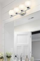 Four Light Vanity by Z-Lite - Colette Collection, Chrome Finish - 1963-4V-CH