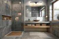Four Light Vanity by Z-Lite - Colette Collection, Matte Black Finish - 1963-4V-MB
