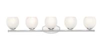 Five Light Vanity by Z-Lite - Colette Collection, Brushed Nickel Finish - 1963-5V-BN