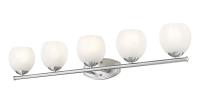 Five Light Vanity by Z-Lite - Colette Collection, Brushed Nickel Finish - 1963-5V-BN