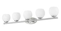 Five Light Vanity by Z-Lite - Colette Collection, Brushed Nickel Finish - 1963-5V-BN