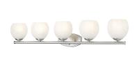 Five Light Vanity by Z-Lite - Colette Collection, Brushed Nickel Finish - 1963-5V-BN