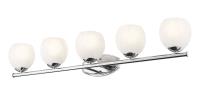 Five Light Vanity by Z-Lite - Colette Collection, Chrome Finish - 1963-5V-CH