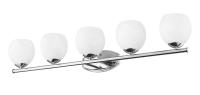 Five Light Vanity by Z-Lite - Colette Collection, Chrome Finish - 1963-5V-CH