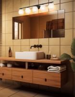 Five Light Vanity by Z-Lite - Colette Collection, Matte Black Finish - 1963-5V-MB