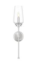 One Light Wall Sconce by Z-Lite - Clara Collection, Brushed Nickel Finish - 2013-1S-BN