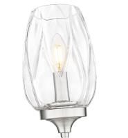 One Light Wall Sconce by Z-Lite - Cassian Collection, Brushed Nickel Finish - 2014-1S-BN