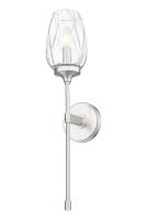 One Light Wall Sconce by Z-Lite - Cassian Collection, Brushed Nickel Finish - 2014-1S-BN