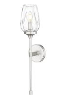 One Light Wall Sconce by Z-Lite - Cassian Collection, Brushed Nickel Finish - 2014-1S-BN