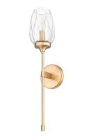 One Light Wall Sconce by Z-Lite - Cassian Collection, Modern Gold Finish - 2014-1S-MGLD