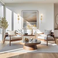 One Light Wall Sconce by Z-Lite - Cassian Collection, Modern Gold Finish - 2014-1S-MGLD
