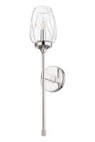 One Light Wall Sconce by Z-Lite - Cassian Collection, Polished Nickel Finish - 2014-1S-PN