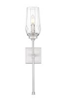 One Light Wall Sconce by Z-Lite - Cosmo Collection, Brushed Nickel Finish - 2015-1S-BN