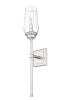 One Light Wall Sconce by Z-Lite - Cosmo Collection, Brushed Nickel Finish - 2015-1S-BN