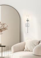 One Light Wall Sconce by Z-Lite - Cosmo Collection, Brushed Nickel Finish - 2015-1S-BN