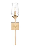 One Light Wall Sconce by Z-Lite - Cosmo Collection, Modern Gold Finish - 2015-1S-MGLD