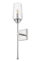 One Light Wall Sconce by Z-Lite - Cosmo Collection, Polished Nickel Finish - 2015-1S-PN
