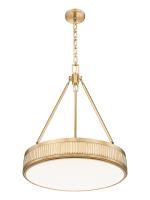 LED Pendant by Z-Lite - Quinn Collection, Modern Gold Finish - 3046P22-MGLD-LED