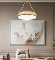 LED Pendant by Z-Lite - Quinn Collection, Modern Gold Finish - 3046P22-MGLD-LED