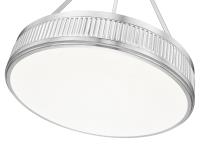 LED Pendant by Z-Lite - Quinn Collection, Satin Nickel Finish - 3046P22-SN-LED