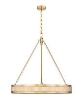 LED Pendant by Z-Lite - Quinn Collection, Modern Gold Finish - 3046P32-MGLD-LED