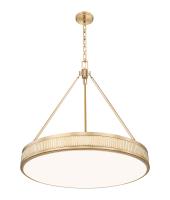 LED Pendant by Z-Lite - Quinn Collection, Modern Gold Finish - 3046P32-MGLD-LED