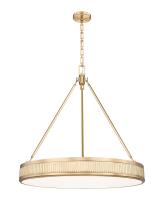 LED Pendant by Z-Lite - Quinn Collection, Modern Gold Finish - 3046P32-MGLD-LED