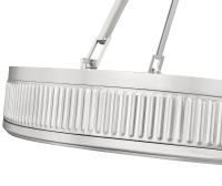 LED Pendant by Z-Lite - Quinn Collection, Satin Nickel Finish - 3046P32-SN-LED