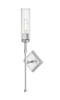 One Light Wall Sconce by Z-Lite - Esme Collection, Brushed Nickel Finish - 3047-1S-BN