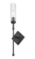 One Light Wall Sconce by Z-Lite - Esme Collection, Matte Black Finish - 3047-1S-MB