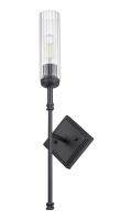 One Light Wall Sconce by Z-Lite - Esme Collection, Matte Black Finish - 3047-1S-MB