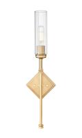 One Light Wall Sconce by Z-Lite - Esme Collection, Modern Gold Finish - 3047-1S-MGLD