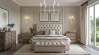 Two Light Wall Sconce by Z-Lite - Esme Collection, Brushed Nickel Finish - 3047-2S-BN