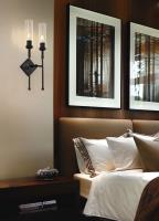 Two Light Wall Sconce by Z-Lite - Esme Collection, Matte Black Finish - 3047-2S-MB