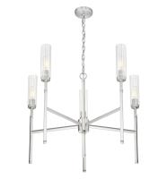 Five Light Chandelier by Z-Lite - Esme Collection, Brushed Nickel Finish - 3047-5BN