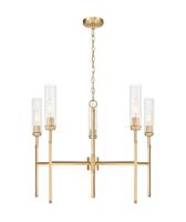 Five Light Chandelier by Z-Lite - Esme Collection, Modern Gold Finish - 3047-5MGLD