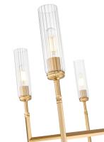 Six Light Chandelier by Z-Lite - Esme Collection, Modern Gold Finish - 3047-6MGLD