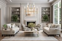 Nine Light Chandelier by Z-Lite - Esme Collection, Modern Gold Finish - 3047-9MGLD