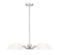 Five Light Chandelier by Z-Lite - Breton Collection, Brushed Nickel Finish - 3048-5BN