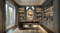 Five Light Chandelier by Z-Lite - Breton Collection, Matte Black Finish - 3048-5MB