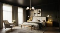 Five Light Chandelier by Z-Lite - Breton Collection, Modern Gold Finish - 3048-5MGLD