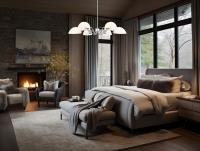 Six Light Chandelier by Z-Lite - Breton Collection, Brushed Nickel Finish - 3048-6BN