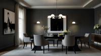 Six Light Chandelier by Z-Lite - Breton Collection, Matte Black Finish - 3048-6MB